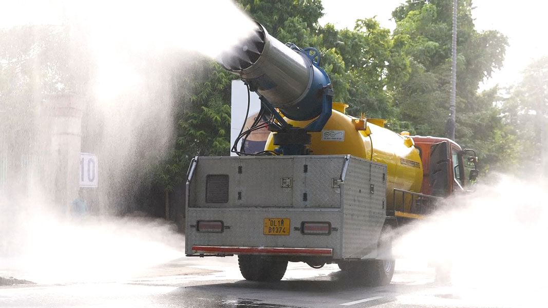 Dust Suppression in Construction
